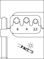 8140-23 Vložka modulu pro Solarlok®