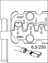 8140-09 / -10 / -11 Vložka modulu pro ploché nádoby,  8140-11 Modulová vložka pro držáky čepelí