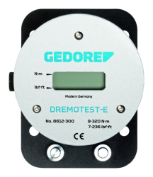 8612 Elektronické testovací zařízení DREMOTEST E 0,2-3150 N m / 1,8 lbf in - 2323 lbf ft,  8612-300 DREMOTEST E 9-320 Nm s RS232